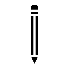 pencil stationary school tool icon