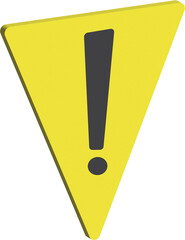 exclamation mark warning sign