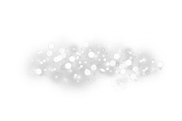 silver christmas balls on snow