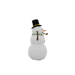 snowman isolated