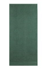 multi-colored Terry cotton bath towels, isolate on a white background