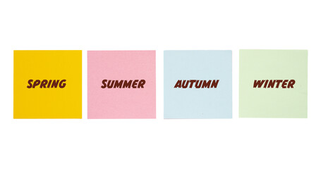 The four seasons