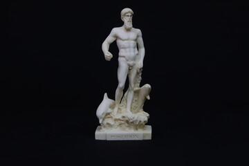 Poseidon in alabaster