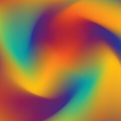 abstract colorful background. teal purple orange yellow retro kids color gradiant illustration. teal purple orange yellow color gradiant background
