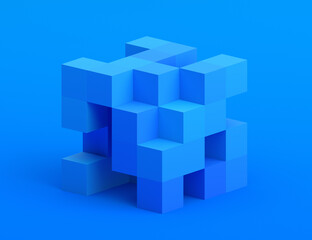 Fototapeta premium Abstract 3D Render