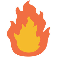 bonfire flat icon
