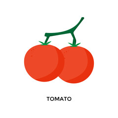 tomato vector illustration icon