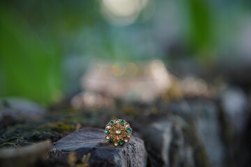 Beautiful object in the ground 
