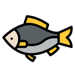 fish animal zoo wild life icon