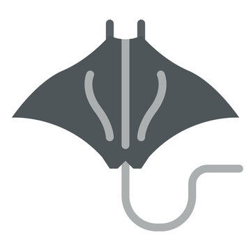 ray batoids animal zoo wild life icon