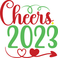 Happy new year SVG t-shirt design