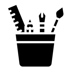 graphic tool holder design creative icon