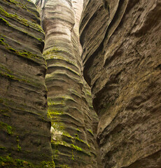 Adr&scaron;pach rock town in the Czech Republic