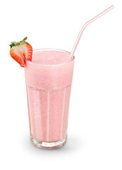 Organic Strawberry Smoothie made with health Ingredients
