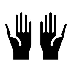 Obraz premium clean hand clean body hand icon