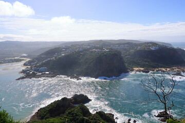 Amazing view to the sea, Featherbed Nature Reserve, Knysna, South Africa