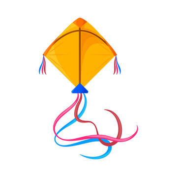 kite icon isolated