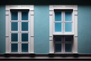 Fototapeta na wymiar hotograph of a beautiful exterior window with shutters