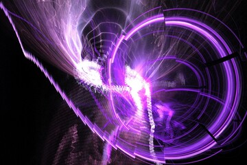 abstract background with glowing lines purple wave violet lines art design graphic illustration 