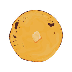 indian paratha with curd