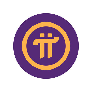 Pi Network. Pi icons. Pi network logo design. Pi network symbols. Pi logo vector design illustration for logos, icons, backgrounds, banners, templates, websites, and apps
