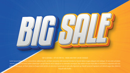 Super big sale 3d style editable text effect