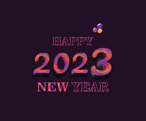 2023 New Year Title Design
