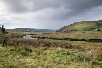 River into Carboost Isle of Skye