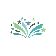 fireworks logo vector