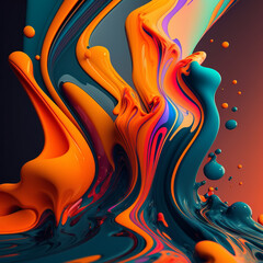 fractal background colorful