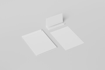 C4 envelope mockup