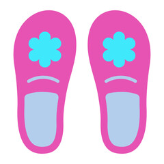 Slippers Flat Icon