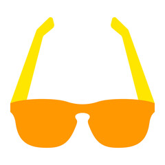 Sun Glasses Flat Icon