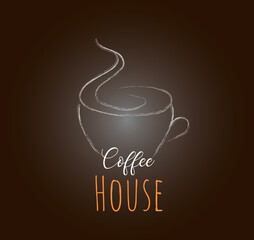 cup of coffee with smoke