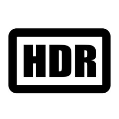Hdr icon in line style about camera, use for website mobile app presentation jpeg image jpg illustration 

