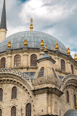 Fototapeta premium Nusretiye Mosque is an ornate mosque located in the Tophane district of Beyoğlu, Istanbul, Turkey.