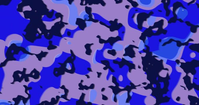 Animated Loop Abstrackt liquid levlels background with paint 