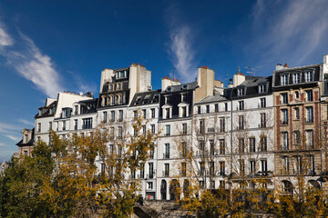 Naklejka premium Façades de Paris