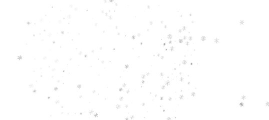 Christmas Card - Snowflakes Of Paper In Frame  png