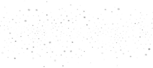 The winter background, falling snowflakes