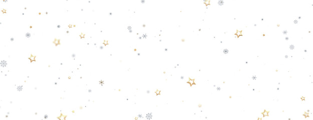 Christmas Card - Snowflakes Of Paper In Frame