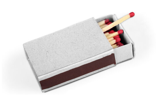 A Safety red matches in box.