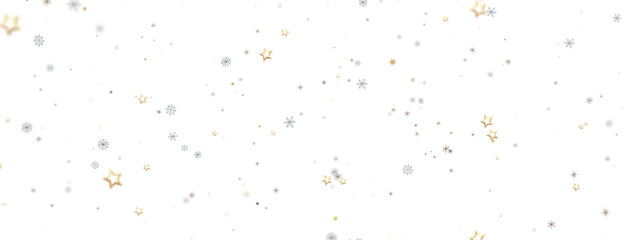 Christmas Card - Snowflakes Of Paper In Frame