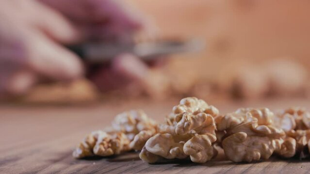 Cracking a walnut