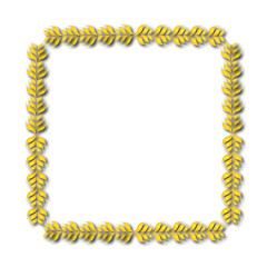 Frame, in the style of an ornament, Vector illustration eps 10, Art.	