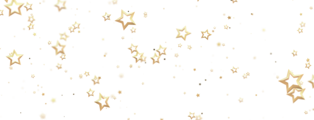 stars. Confetti celebration, Falling golden abstract decoration for party, birthday celebrate,