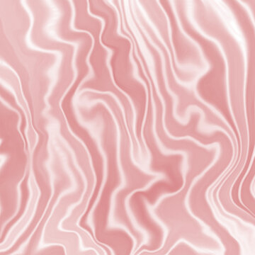 Smooth elegant soft pink silk or satin texture. Luxurious wedding background design. Computer generated illustration.