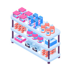 Isometric Pharmacy Medication Composition