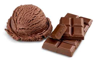 Chocolate Ice Cream Scoop