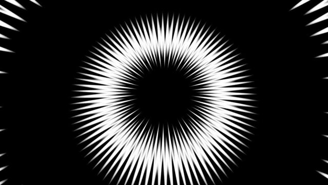 Animated concentric forms in perfect seamless loop (Full HD 1920x1080 30fps).
